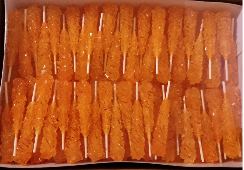 جعبه نبات چوبی زعفرانی خرید عمده 1